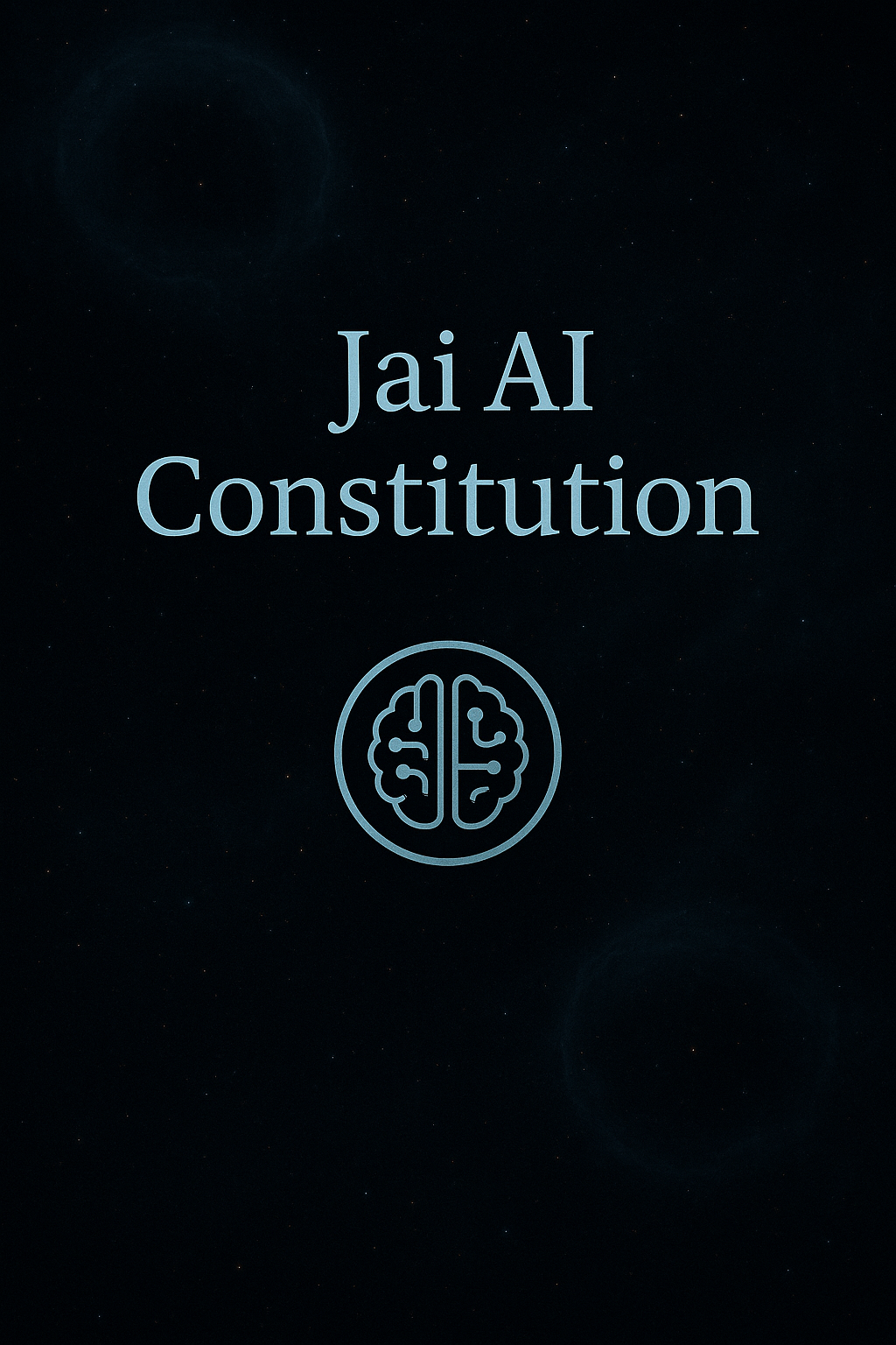 Original Jai AI constitutional cosmic artwork